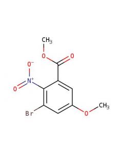 Astatech METHYL 3-BROMO-5-METHOXY-2-NITROBENZOATE, 95.00% Purity, 0.25G